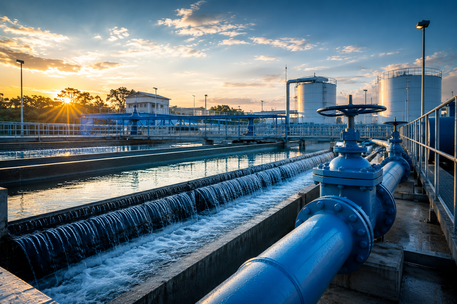 Water and utility infrastructure components